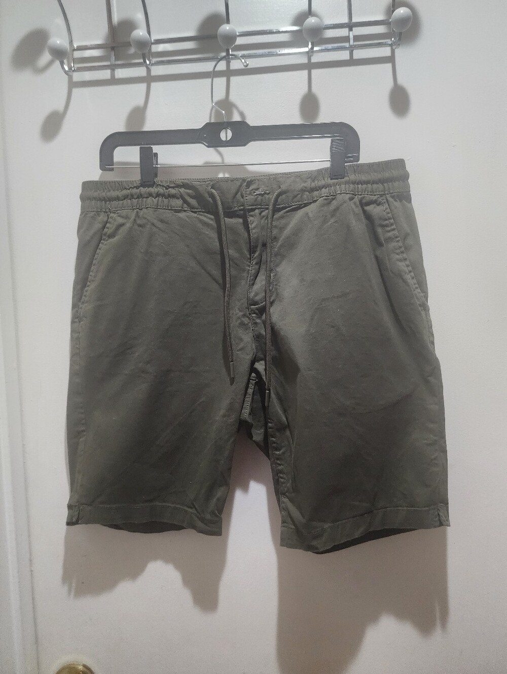 Dark Green Cargo Shorts